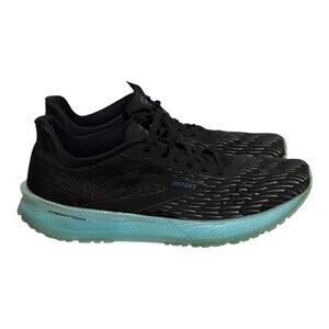 Brooks Hyperion Tempo Running Shoes Black Blue LIghtweight Cousioned Men's 10.5D